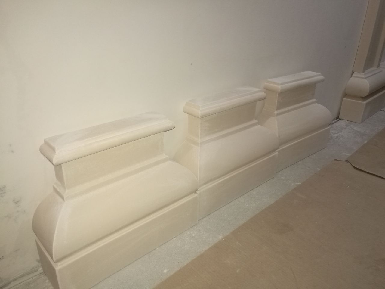 основания пилястр